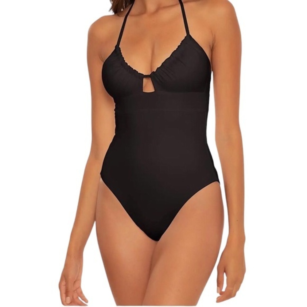 NWT BECCA Color Code Multi-way One Piece Swimsuit Small